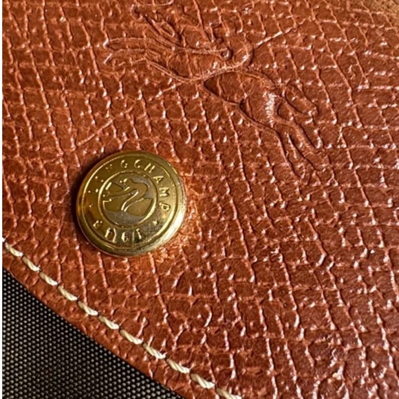 Longchamp • Le Pliage Shopping - Modele Depose Tote Bag • Dark Olive Green EUC - Picture 5 of 9